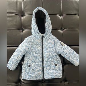 DKNY Black and Blue Knit Jacket